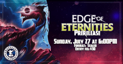 MTG: Edge of Eternities Prerelease Weekend | Sunday, July 27th at 6:00PM
